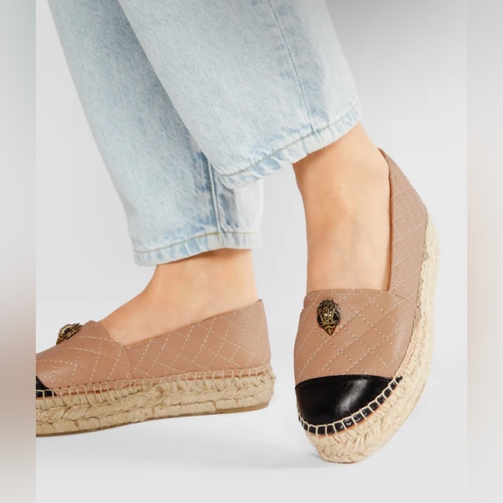 Kurt Geiger Women's Quilted Espadrille